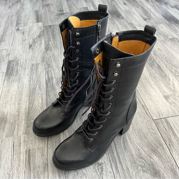 Frye Shoes - FRYE | Kendall Lace Up Boots NWOB Display Model Sz 10B